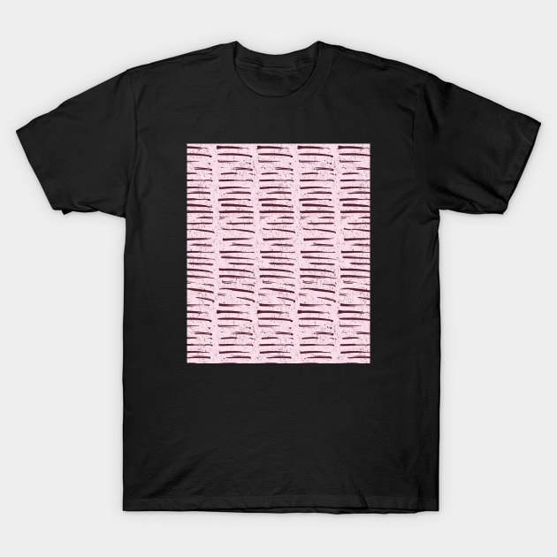 Pink plum col4 T-Shirt by Milatoo